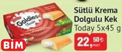 TODAY SÜTLÜ KREMA DOLGULU KEK